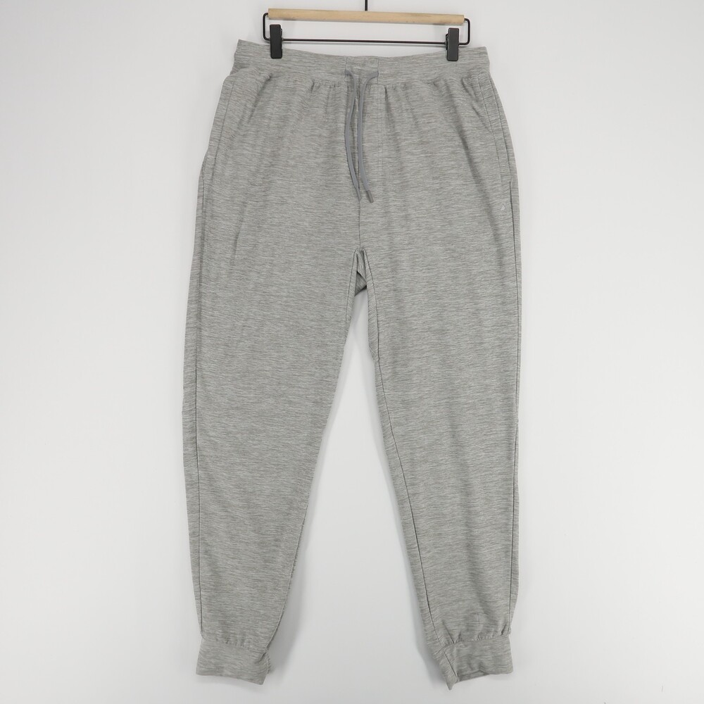 Fox & Robin WFH Jogger Sweatpants Mens Large‎ Gray Heather Lounge Performance